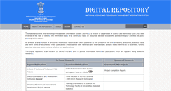 Desktop Screenshot of digitalrepository-nstmis-dst.org